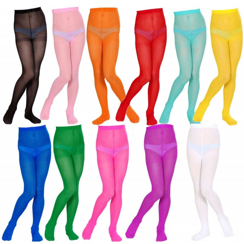 Girls Coloured Tights