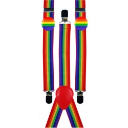 Pride Rainbow Braces