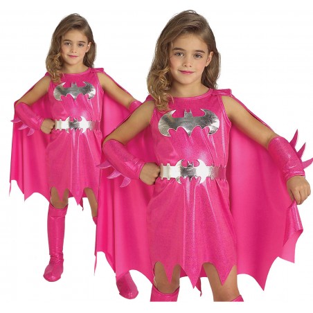 Girls Pink Batgirl Costume