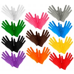 Coloured Adult Gloves