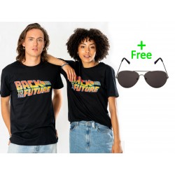 Back to the Future T-Shirt with Shades