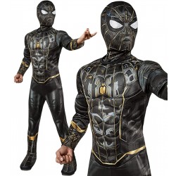 Boys Spiderman Black and Gold
